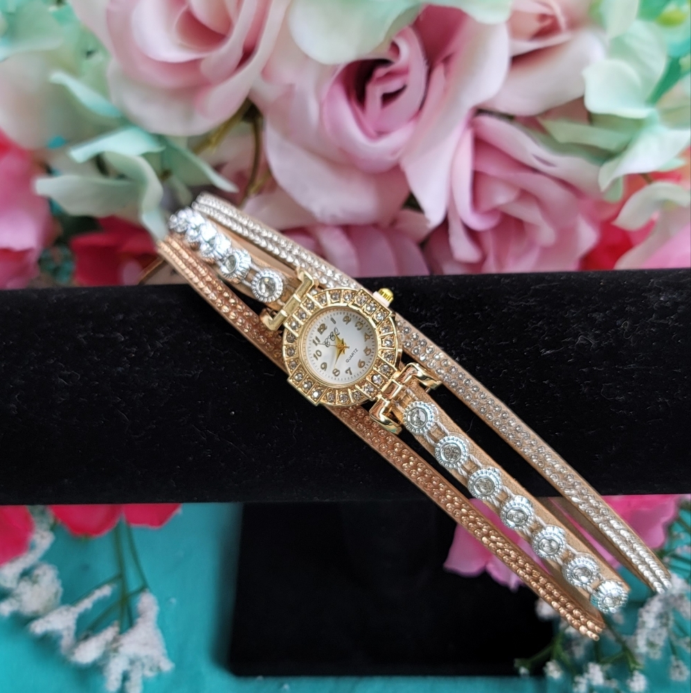 Multi-Strand Watch Bracelet - Picture 2 of 9